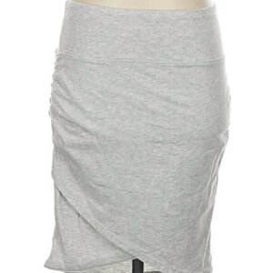 Athleta Heather Gray Transcend Skirt